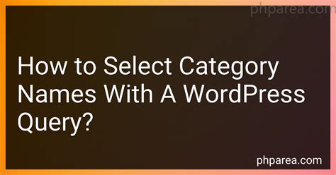 query wordpress|wordpress query by category.